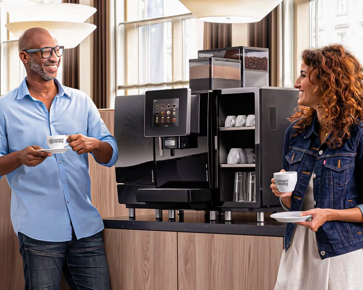 Ecossistema de soluções em café Connect Vending